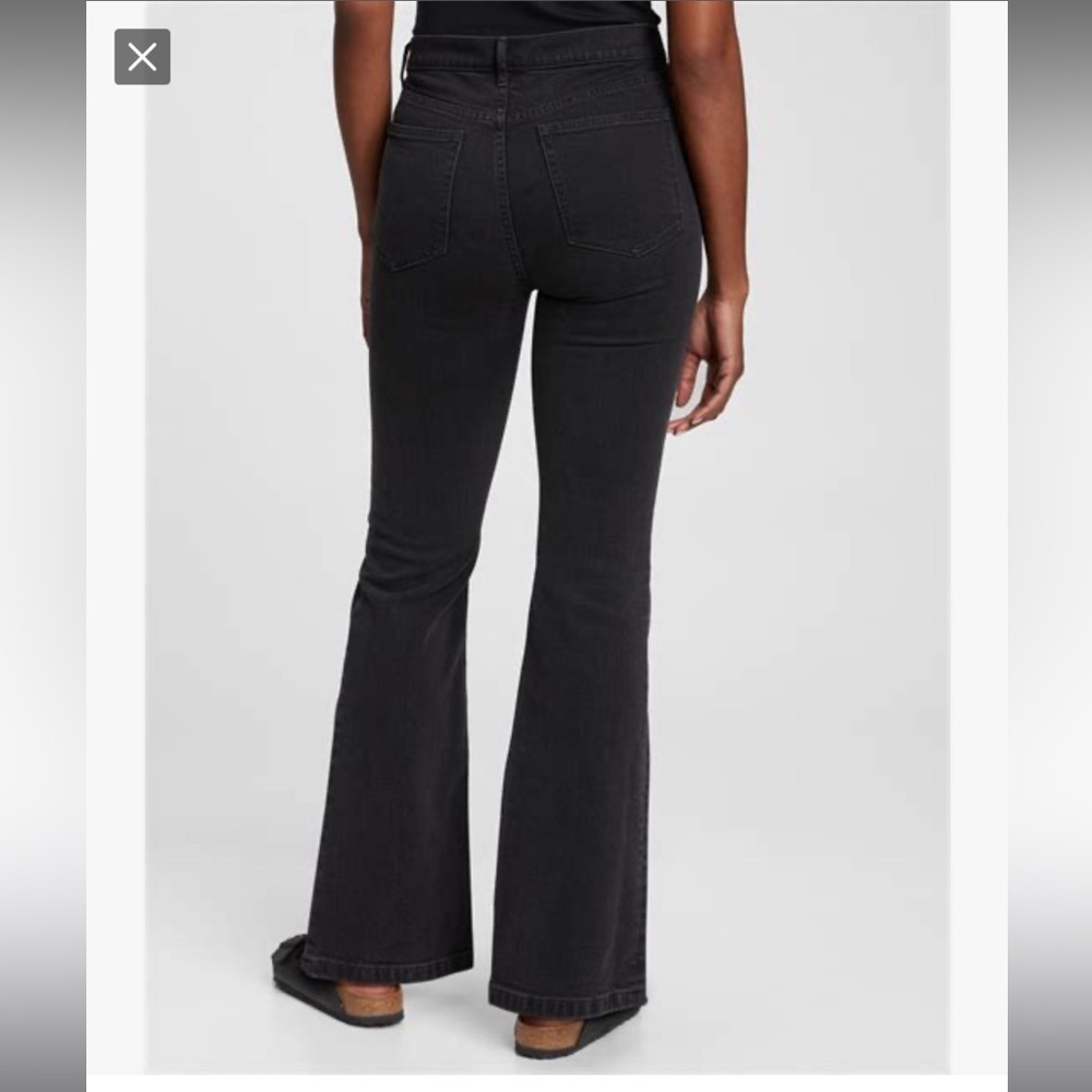 Gap High Rise 70s Flare Jeans